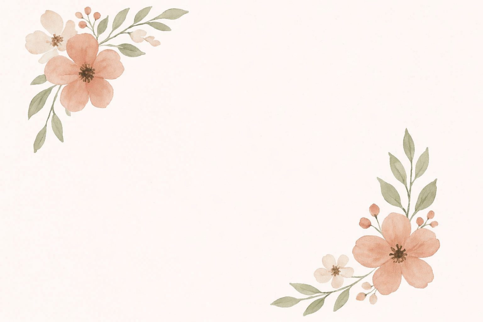 Dual Flowers Background